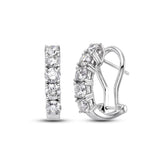 3.0 CTW DIAMOND HUGGIE EARRINGS